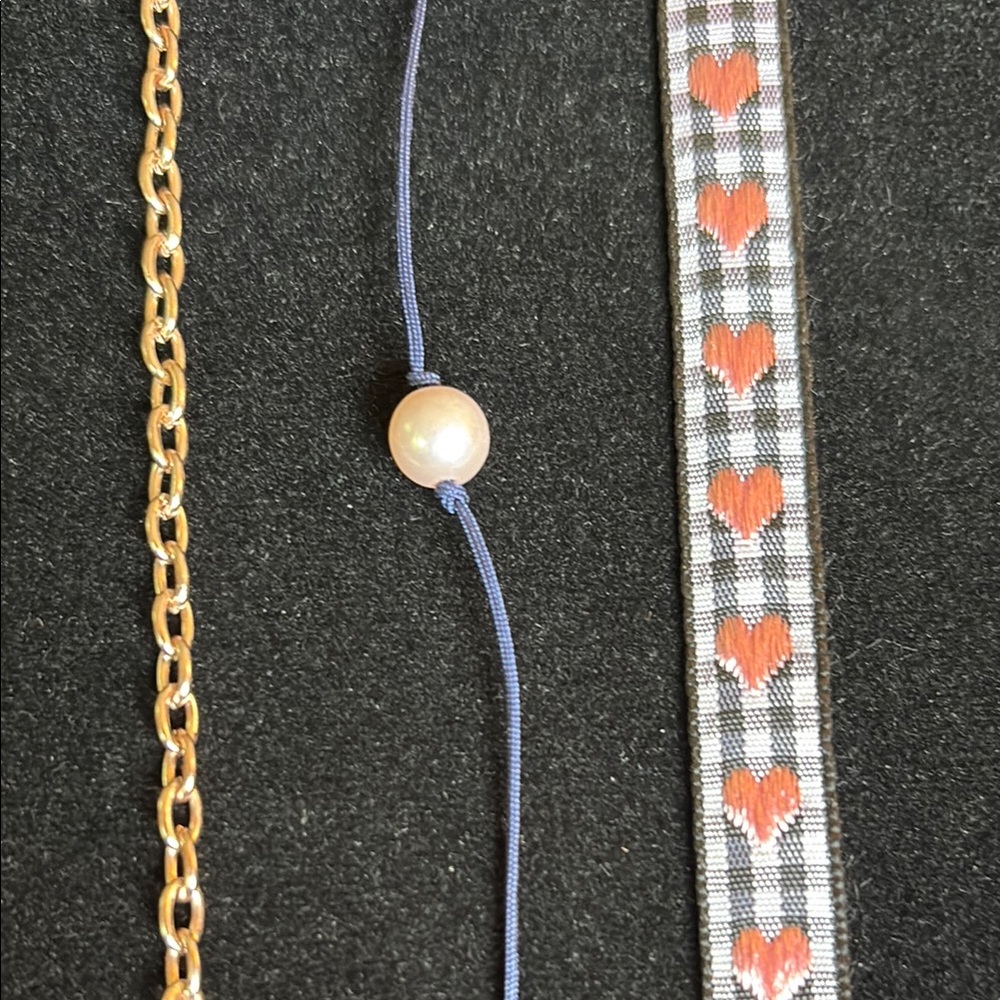 Set of 3  Choker Necklace